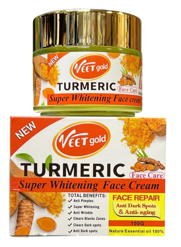 Veet Gold Turmeric Super Whitening Face Cream 100g